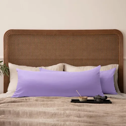 Miniatura 59 de Thmyo - Paquete de 2 fundas de almohada de algodón sólido decorativas cuadradas, fundas de almohada DIY, fundas de almohada en blanco