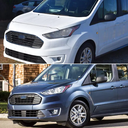Miniatura 6 de Para 2010 2011 2012 2013 2014 2015 2016 2017 2018 2019 2020 2021 Ford Transit Connect Luces de Repetición de Marca de Parachoques Lateral con Lente