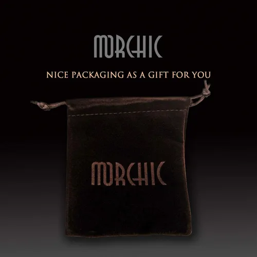 Miniatura 5 de Morchic Pulsera elástica con cuentas de ónixhowlita blanca mate natural, unisex, 0.315 in, Gema