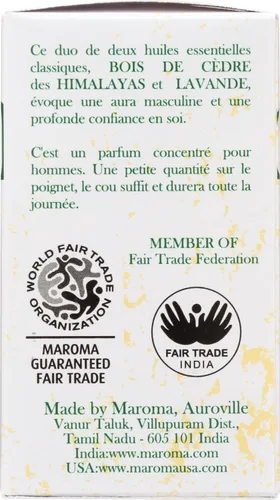 Miniatura 6 de Maroma Perfume Cedar Lavanda, 0.33 FZ