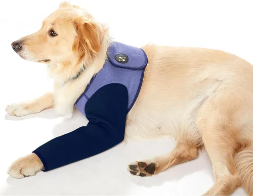 Miniatura 8 de Coodeo - Traje de recuperación para perros, alternativa al collar con cono, manga de recuperación para perros resistente a las abrasiones, lavable