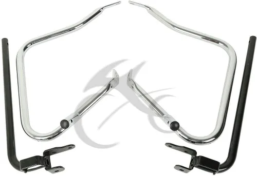 Miniatura 8 de TCT-MOTORPARTS Barras protectoras de soporte para alforja Harley Road King FLHR Street Glide FLHX Special FLHXS Ultra Limited FLHTK CVO FLHTKSE