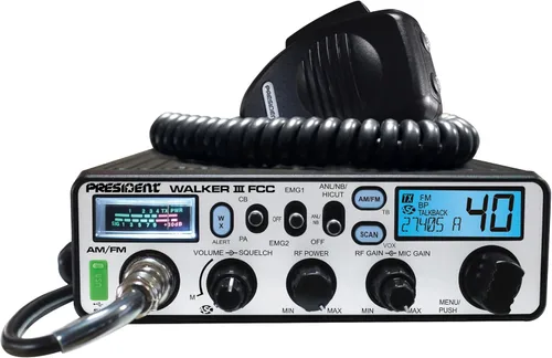 Miniatura 4 de President Walker III FCC Radio CB AM/FM