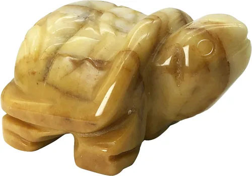 Miniatura 12 de Estatua de tortuga de piedra de 2 pulgadas, figura de tortuga tallada a mano, escultura de Fengshui, decoración del hogar, obsidiana negra