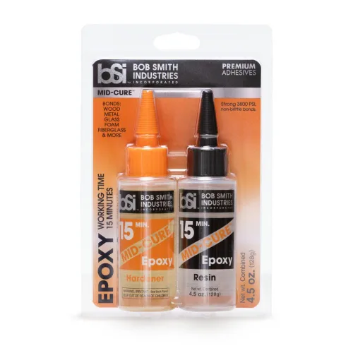 Bob Smith Industries BSI-203 epoxy transparente de curado rápido (de 4.5 onzas combinadas)