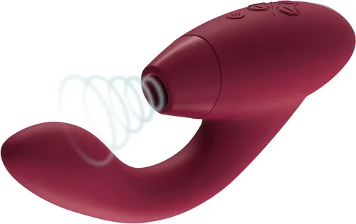 Miniatura 8 de Womanizer Duo 1 Vibrador de succión de clítoris para mujeres Juguete sexual para adultos con succión vibratoria Estimulador de clítoris y punto