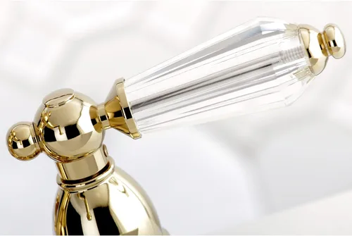 Miniatura 8 de Kingston Brass KS7008WLL Grifo de lavabo central de 4 pulgadas con ventana emergente de latón, 4-1/2 pulgadas en alcance de boquilla, níquel