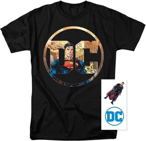 Miniatura 2 de Popfunk Camiseta y pegatinas con logotipo de Superman