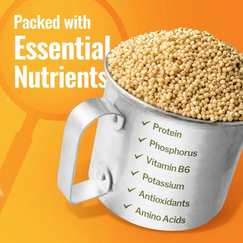 Miniatura 3 de Grand Teton Ancient Grains - Mijo blanco 100% orgánico Grano sin cáscara, sin gluten, sin cáscara para ensaladas, pilaf y sopas, grano entero