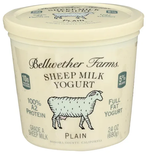 Bellwether Farms Yogur de oveja simple, 24 onzas