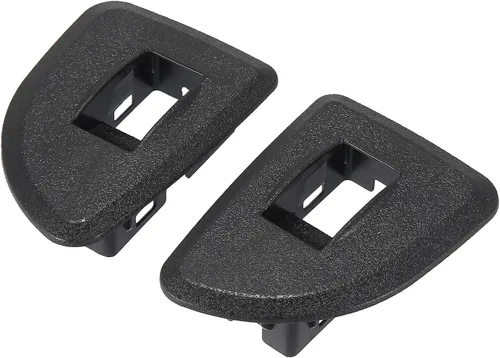X AUTOHAUX Par de biseles para interruptor de ventana trasera, lado del conductor y del pasajero para Chevrolet Silverado para GMC Sierra 1500