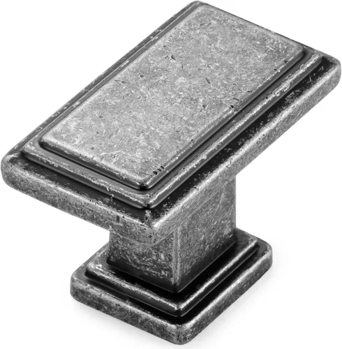 Miniatura 18 de KOOFIZO - Paquete de 10 tiradores de gabinete de cocina de latón antiguo de 3-3/4 pulgadas, manijas vintage de gabinete de latón, herrajes