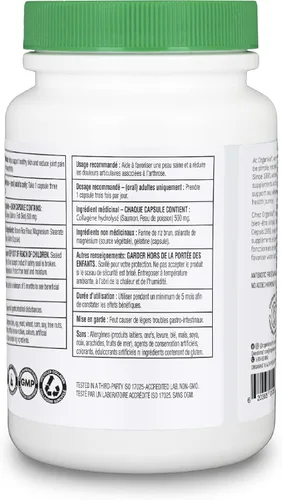Miniatura 9 de Organika Colágeno de salmón, 150 mg, 90