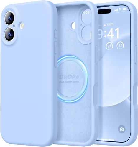 Miniatura 181 de LOVE 3000 Compatible con Funda para iPhone 15, [Cámara de Cobertura Completa de Silicona Suave] [Protección contra Caídas de 8 pies], Forro de Negro