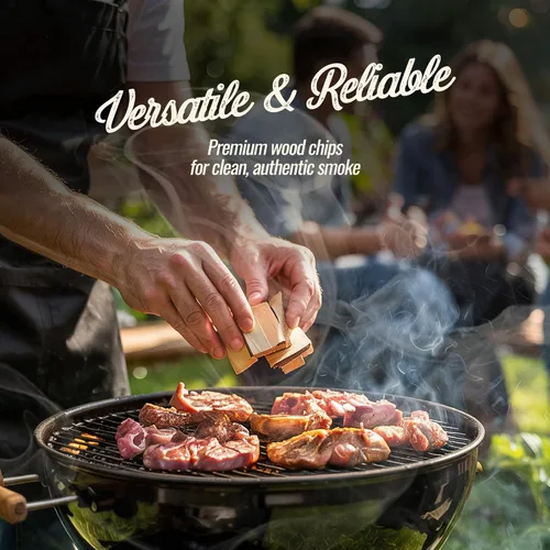 Miniatura 4 de Smokehouse Productos Todos los trozos de madera con sabor natural para ahumar