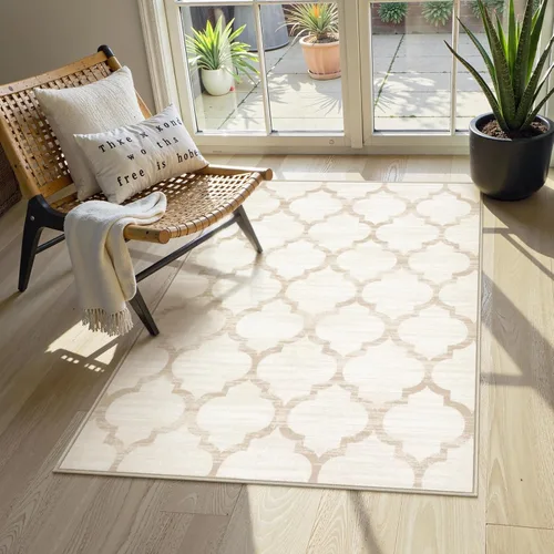 Miniatura 50 de Lahome Alfombra marroquí para pasillo – Alfombra antideslizante lavable de 2 x 6 pies con parte trasera de goma, suave y no desprende pelo, alfombra