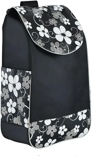 Bolsa de repuesto plegable para carrito de compras - Bolsa de almacenamiento impermeable de tela Oxford, bolsa de repuesto para carretilla portátil,