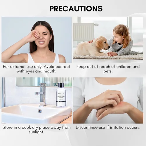 Miniatura 8 de Makartt Limpiador de brochas de maquillaje: solución de limpieza profunda para cepillos de uñas, esponjas y soplos de polvo, fórmula hipoalergénica