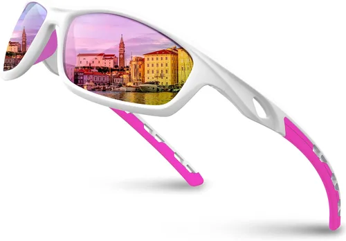 Miniatura 16 de RIVBOS RB833 - Lentes de sol polarizados, unisex, con protección contra rayos ultravioleta, para deportes, pesca, conducción y ciclismo negro
