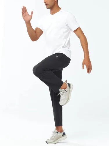 Miniatura 6 de NORTHYARD Men's Athletic Running Joggers Workout Gym Pants Lightweight Jogging Pants Open Hem Sweatpants