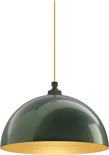 Miniatura 108 de Steel Lighting Co. Brentwood - Lámpara colgante Montada en el techo Cúpula redonda de 14 pulgadas Estilo moderno contemporáneo de granja