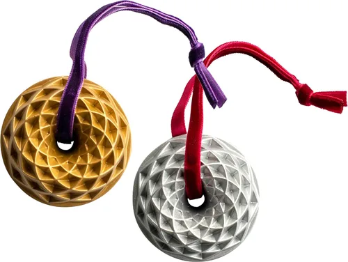 Miniatura 13 de Nordic Ware Bundt - Juego de adornos dorados, 2 piezas