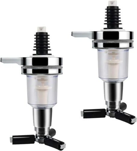 Miniatura 6 de Dispensador de boquilla de repuesto apto para estantes de vino, dispensador de alcohol, licor, cóctel, 1 onza (1.0 fl oz)