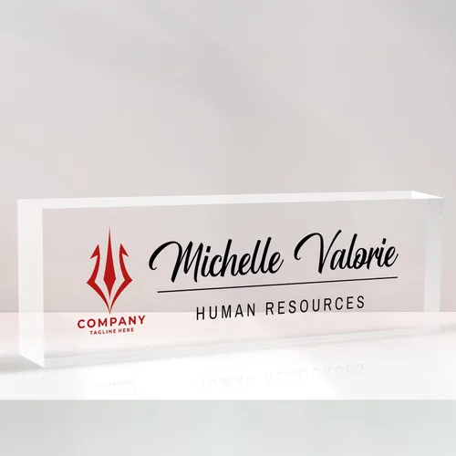 Miniatura 25 de Placa de nombre personalizada para escritorio, placa de nombre de oficina personalizada para escritorio, decoración de oficina personalizada