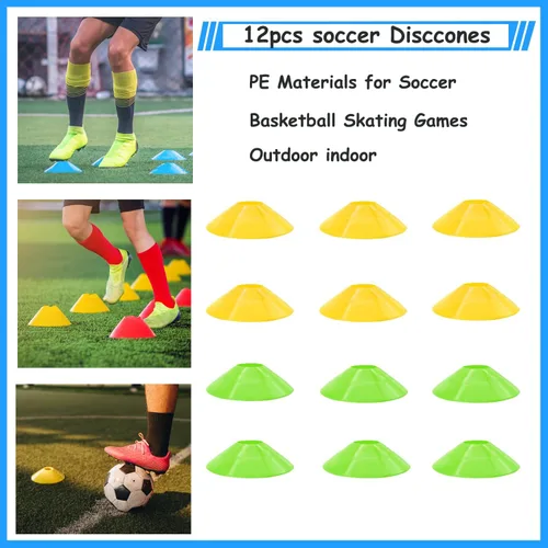 Miniatura 6 de Soccer Agility Training Equipment Set, Soccer Accessories 12 Rung 20Ft Agility Ladder, 12 Disc Cones, Solo Soccer Trainer, Jump Rope - Speed