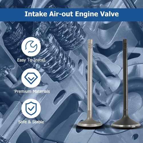 Miniatura 3 de WFLNHB Válvulas de Motor de Admisión y Escape de Repuesto para GM 2.0L 2.2L 2.4L Ecotec DOHC