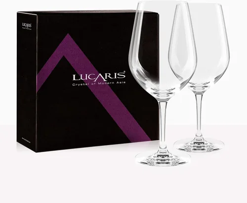LEMONSODA Copas de vino de cristal de alta calidad, juego de 2, copas elegantes para pinot noir, cabernet, merlot, shiraz, lo mejor para mujeres,