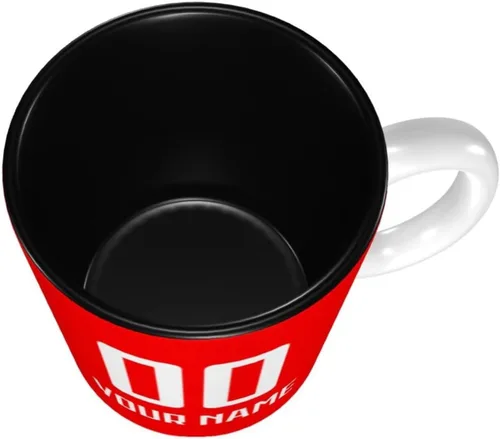 Miniatura 5 de Taza de café personalizada de Canadá diseñada y fabricada en Estados Unidos, taza de fútbol de cerámica personalizada de la Copa Nacional, añade tu