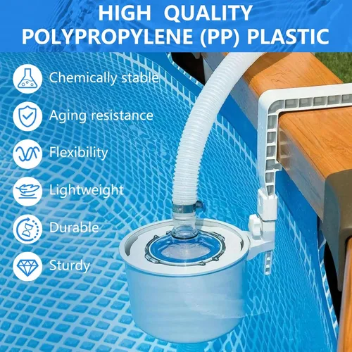 Miniatura 6 de Reemplazo de manguera de desnatador de piscina de 1-1/4 pulgadas x 3 pies para manguera de transferencia de bomba de desnatador de piscina Intex