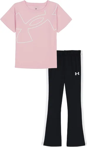 Miniatura 194 de Under Armour baby-girls Ua Terrazzo Leopard Heart SetShort Set