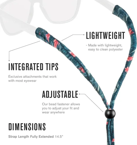 Miniatura 5 de Chums Original Patterns - Sujetador para lentes de sol y anteojos estampados, unisex