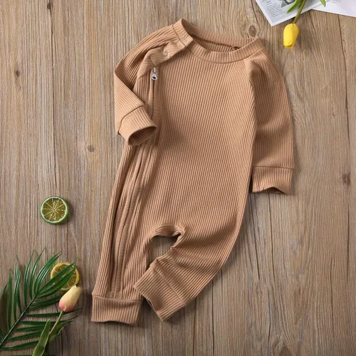 Miniatura 2 de Kuriozud Mameluco unisex con cremallera para bebé niño y niña