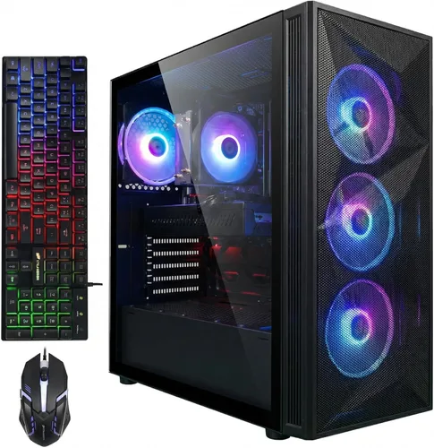 Miniatura 8 de STGAubron Computadora de escritorio para videojuegos, GeForce RTX 2060 Super 8G, Intel Core i7 hasta 3.9G, 32G RAM, SSD de 1 TB, WiFi 6, BT 5.0