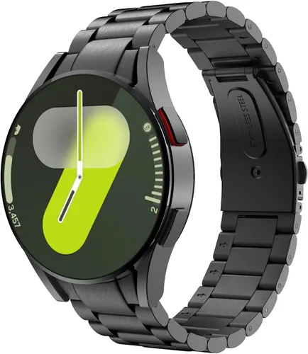 MoKo Metal Band Compatible con Samsung Galaxy Watch 7 FE 6 5 4 Banda 40mm 44mm/Watch 5 Pro Banda 45mm/Watch 6 Classic Banda 43mm 47mm/4 Classic 42mm