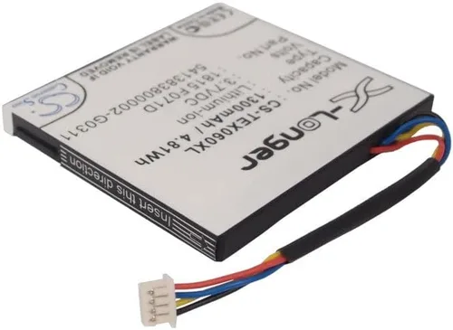 Miniatura 2 de VINTRONS - Batería para Texas Instruments N2/AC/2L1/A, TI-84 C, color plateado