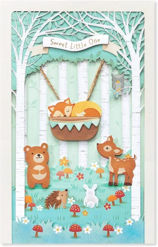Miniatura 4 de American Greetings Nueva tarjeta de bebé (tu increíble familia)