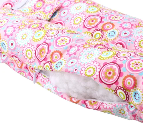 Miniatura 4 de Almohada para cinturón de seguridad de histerectomía con bolsillo para cáncer cervical, fibromas uterinos, cirugía abdominal, protector de curación