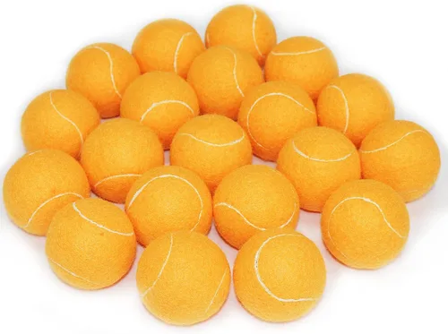 Miniatura 8 de URBEST Pelota de tenis avanzada, paquete de 20 unidades, pelotas de tenis de entrenamiento para jugadores novatos, pelotas de juego para perros