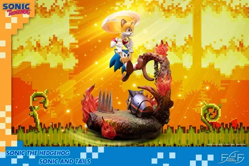 Miniatura 4 de Sonic The Hedgehog: Sonic and Tails - Figura de edición estándar sin escala