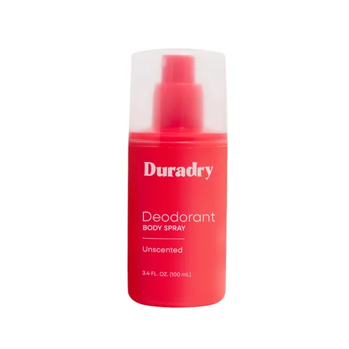Duradry Desodorante sin aluminio para hombres y mujeres – Desodorante sin perfume para todo el cuerpo, neutralizador de olores natural, transparente