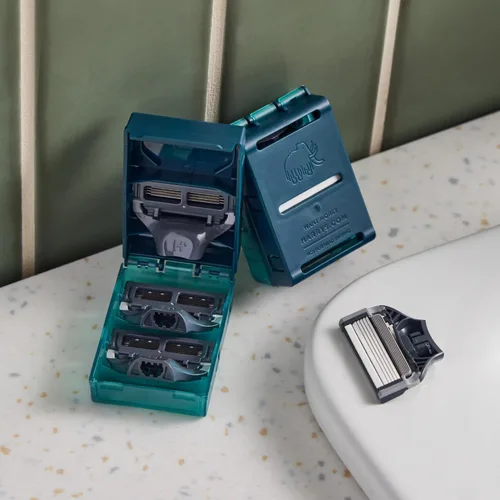 Miniatura 9 de Harry's Cuchillas de afeitar originales para hombre, 14 unidades, cartuchos de repuesto de hoja de afeitar de primera calidad, ingeniería alemana