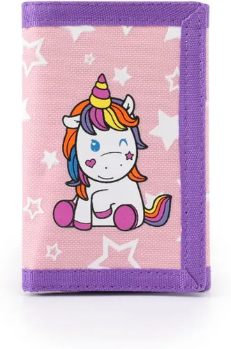 Miniatura 18 de Billetera, carteras de lona para deportes al aire libre para niños, bonita cartera con cremallera para niños, cartera de bolsillo frontal