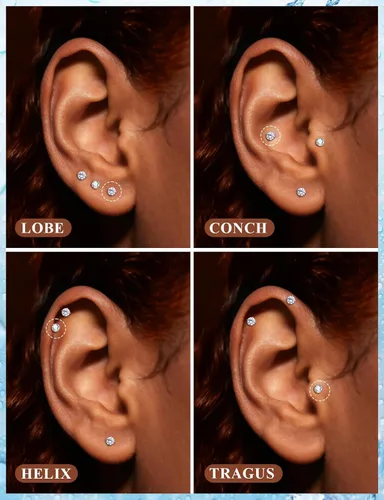 Miniatura 3 de 16G Aretes de hilo interno de parte trasera plana, aretes de nariz de acero quirúrgico 316L, anillo de labio Medusa, anillo de labio Monroe, arete