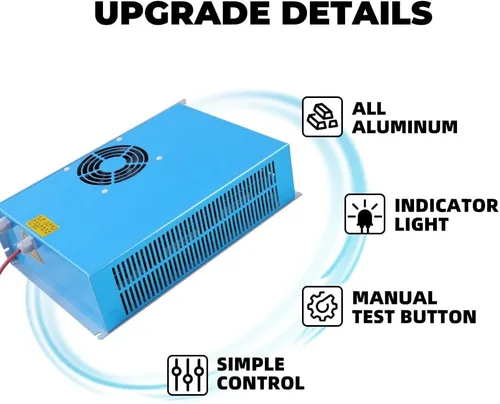Miniatura 3 de DY10 (220V) 80W Fuente de alimentación de CO2 Fuente de alimentación láser CO2 para máquina de corte de grabado de tubos láser (220V 80W)