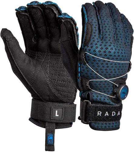 Miniatura 9 de Radar Guantes de deportes acuáticos Vapor-A BOA para hombre, palma de agarre Amara, construcción Ariaprene, dedos precurvados, ajuste sin costuras