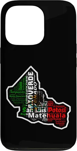Miniatura 10 de Funda para iPhone 14 Plus San Luis Potosí México Bandera De México Ciudades